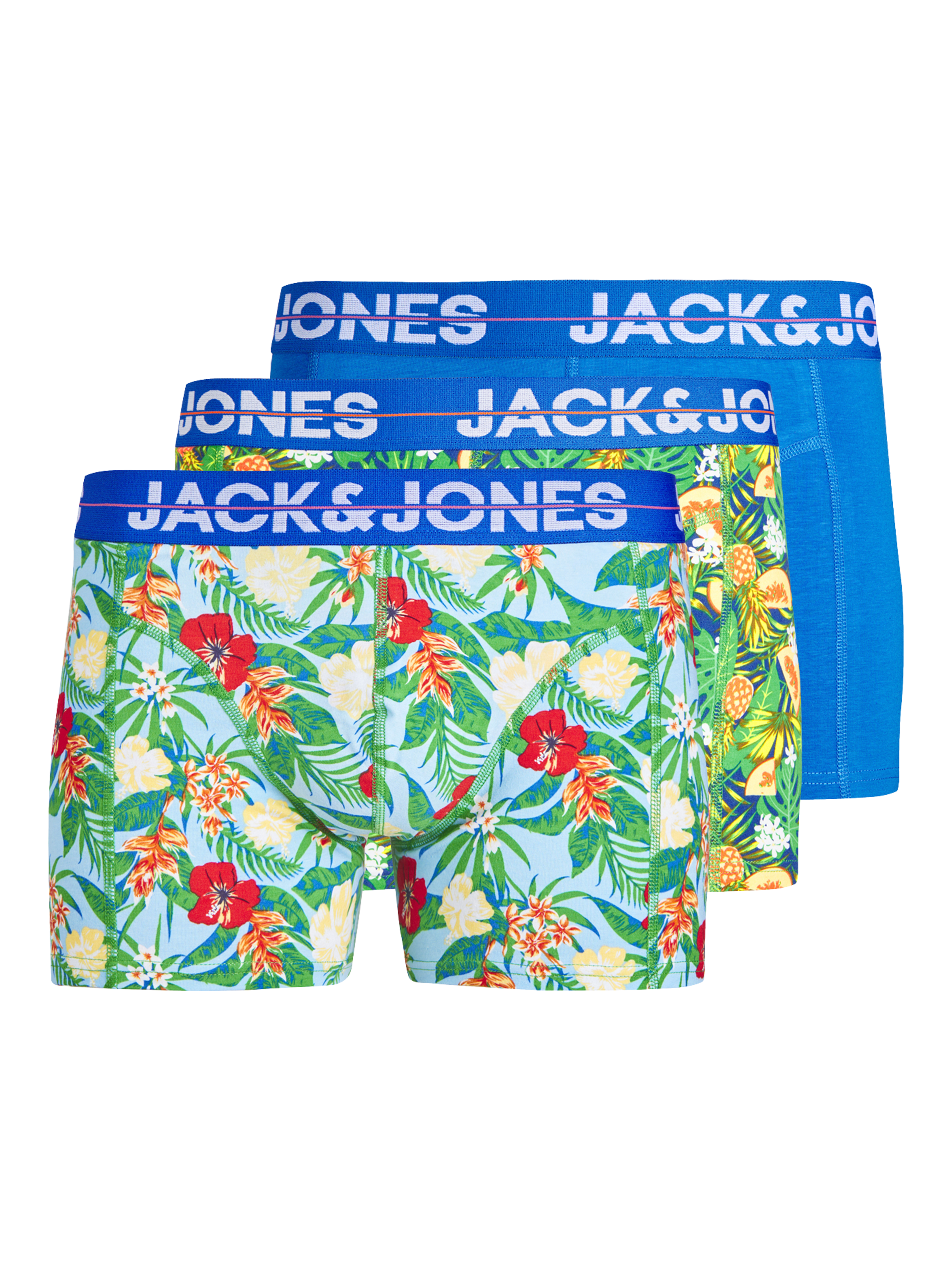 Jack & Jones Plus Size 3-pack Trunks - 12257402