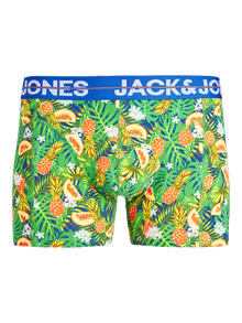 Jack & Jones Plus Size Pack de 3 Boxers -Victoria Blue - 12257402