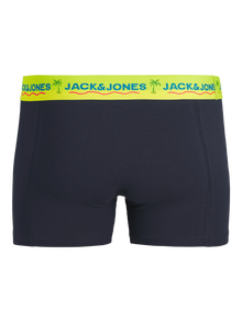 Jack & Jones Plus Size 3-pak Trunks -Navy Blazer - 12257403