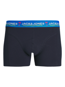 Jack & Jones Plus Size 3-pack Boxershorts -Navy Blazer - 12257403