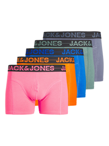 Jack & Jones Plus Size 5-pak Trunks -Victoria Blue - 12257404