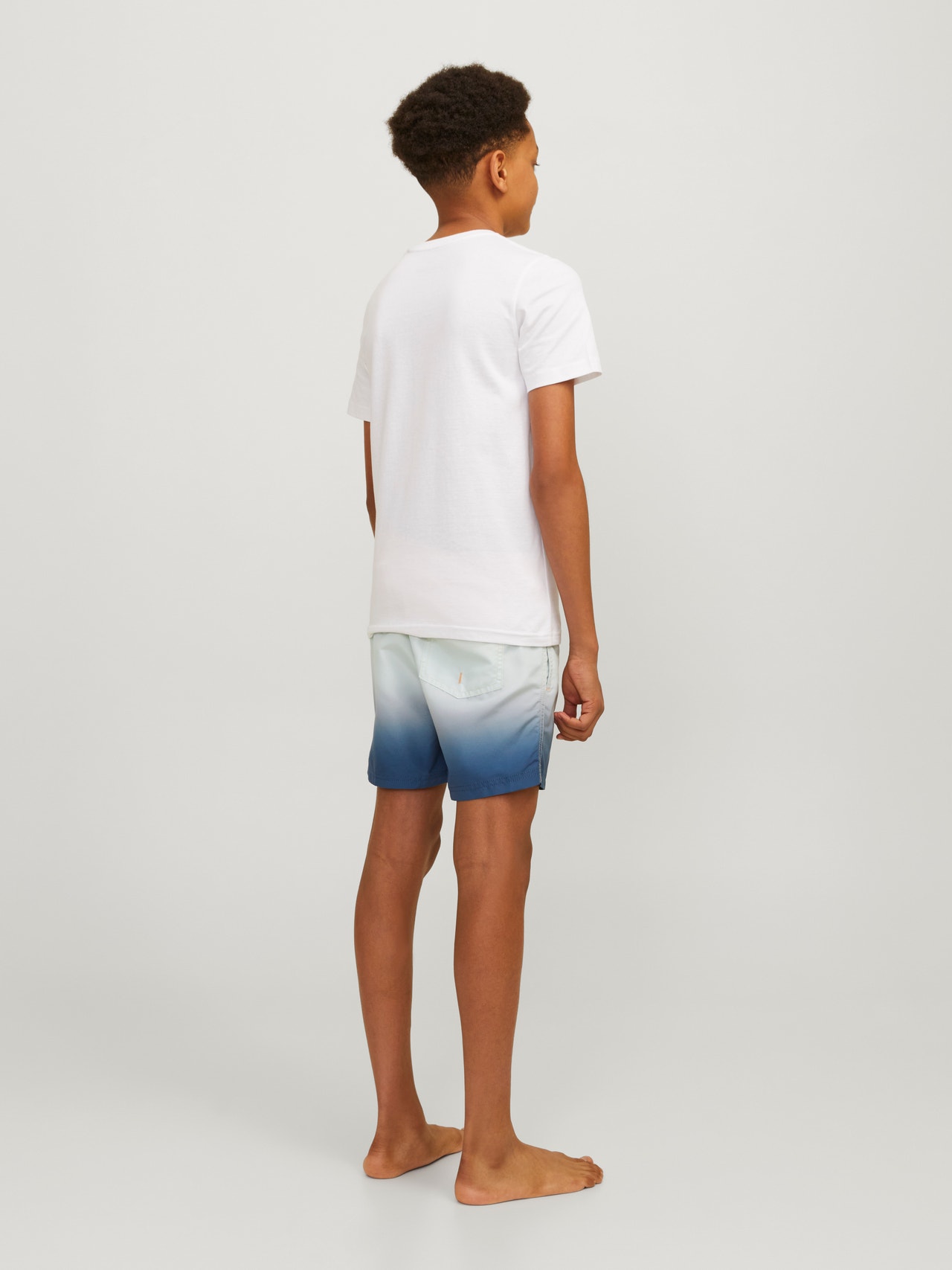 Jack & Jones Regular Fit Badshorts För pojkar -Peach Nougat - 12257409