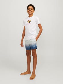 Jack & Jones Regular Fit Badshorts För pojkar -Peach Nougat - 12257409