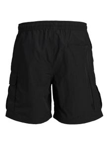 Jack & Jones Regular Fit Badeshorts med normal passform For gutter -Black - 12257410