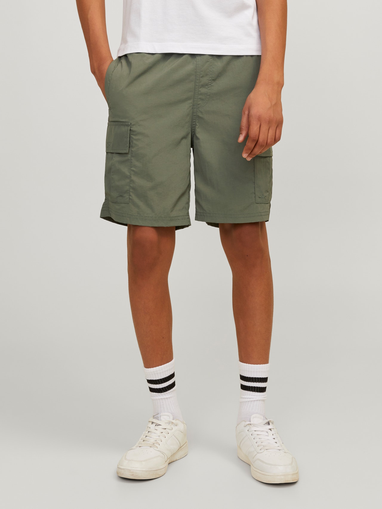 Jack & Jones Regular Fit Pantaloncini da mare Per Bambino -Agave Green - 12257410