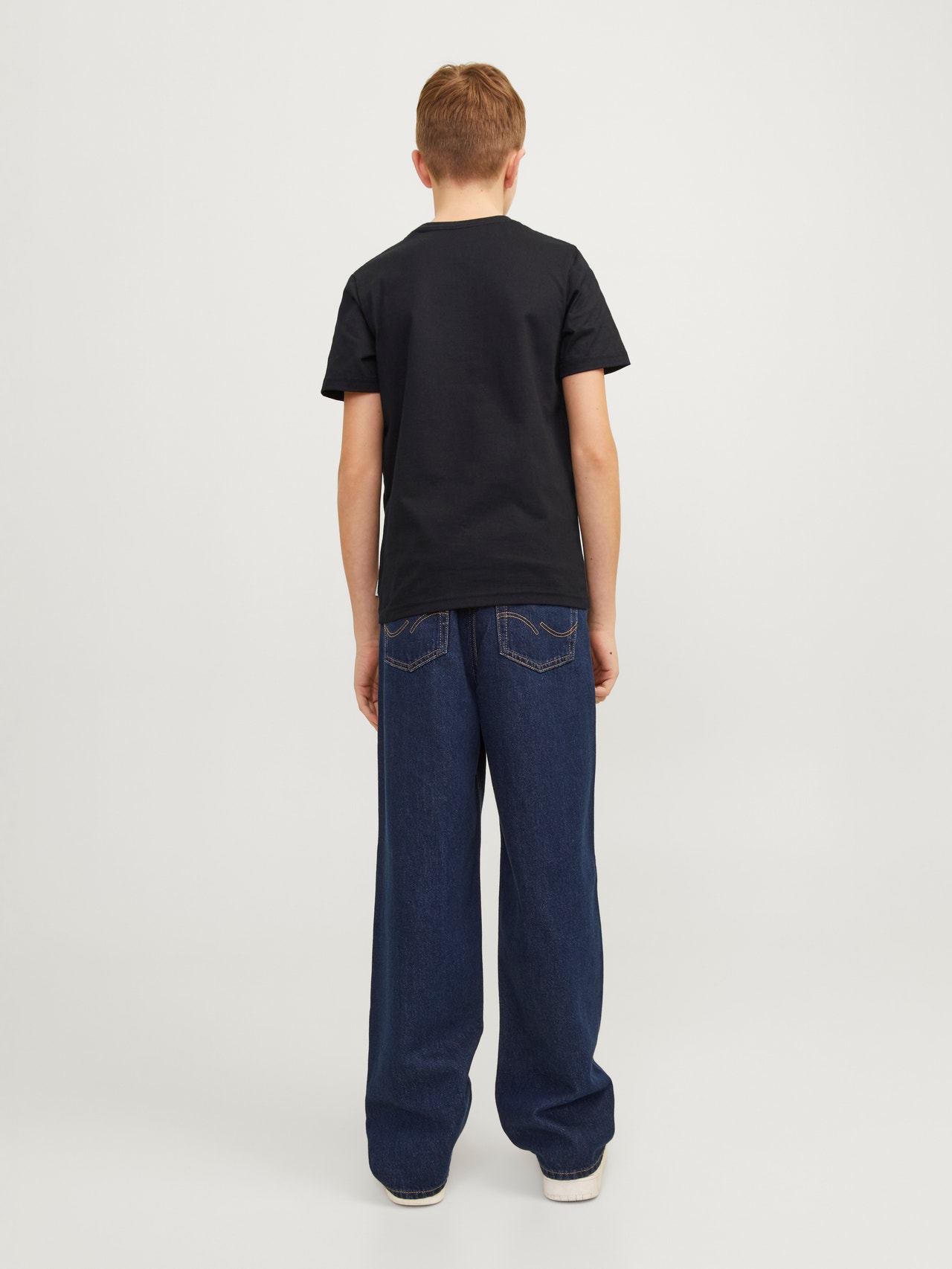 Jack & Jones Spausdintas raštas Marškinėliai Mini -Black - 12257424