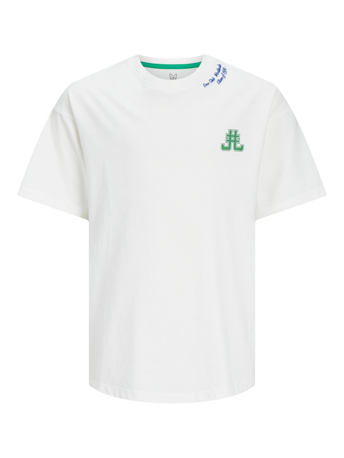 Jack & Jones Nadruk T-shirt Mini -Cloud Dancer - 12257431