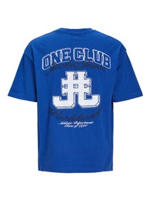 Jack & Jones Trykk T-skjorte Mini -Mazarine Blue - 12257431