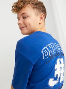 Jack & Jones T-shirt Estampar Mini -Mazarine Blue - 12257431