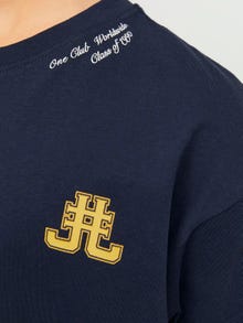 Jack & Jones Spausdintas raštas Marškinėliai Mini -Navy Blazer - 12257431