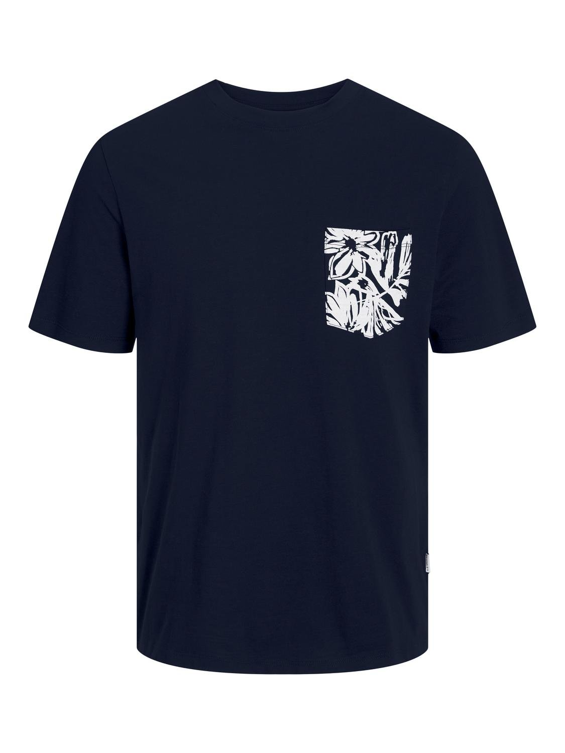 Jack & Jones Nadruk T-shirt Mini -Sky Captain - 12257434