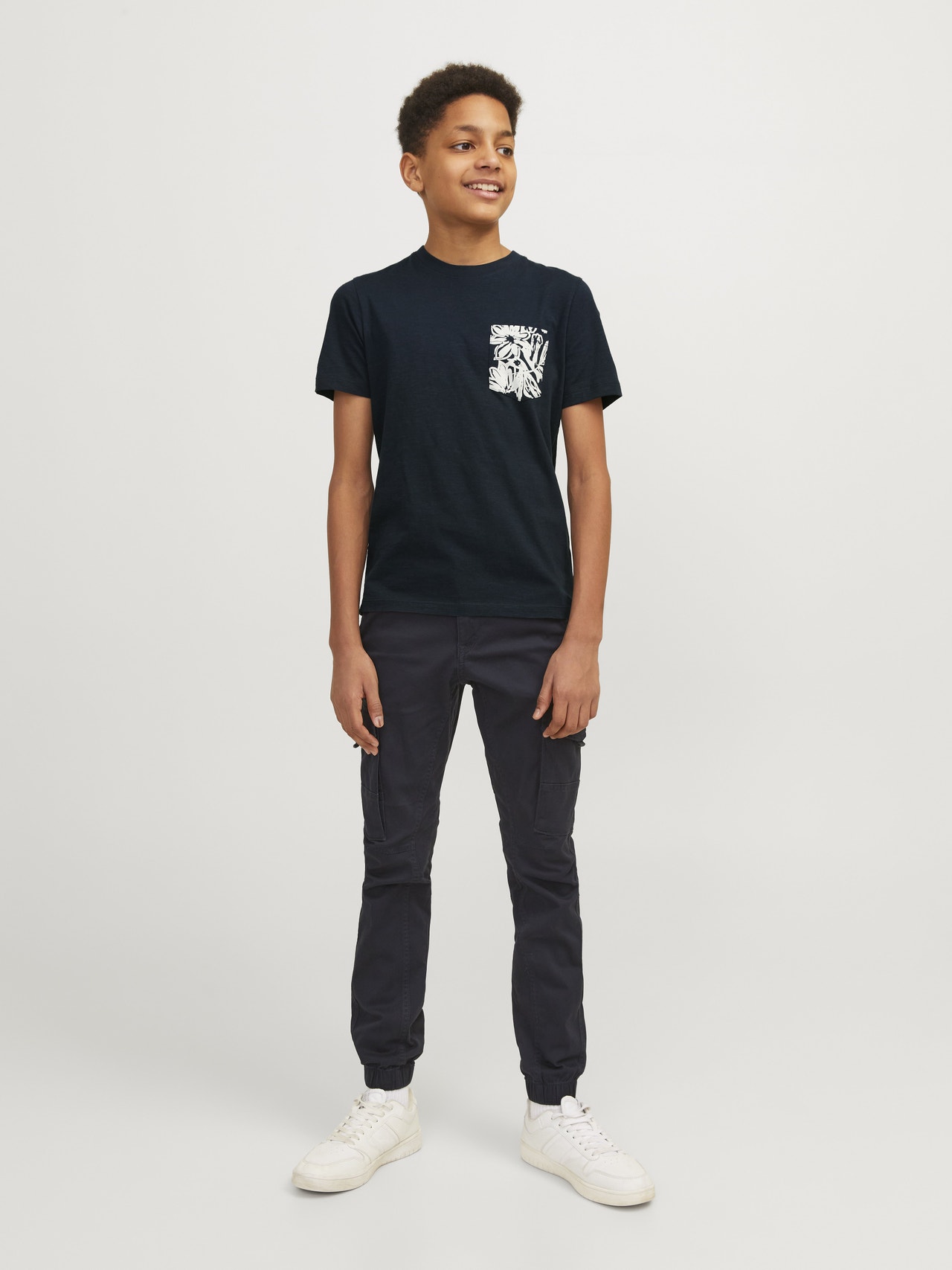 Jack & Jones Bedrukt T-shirt Mini -Sky Captain - 12257434