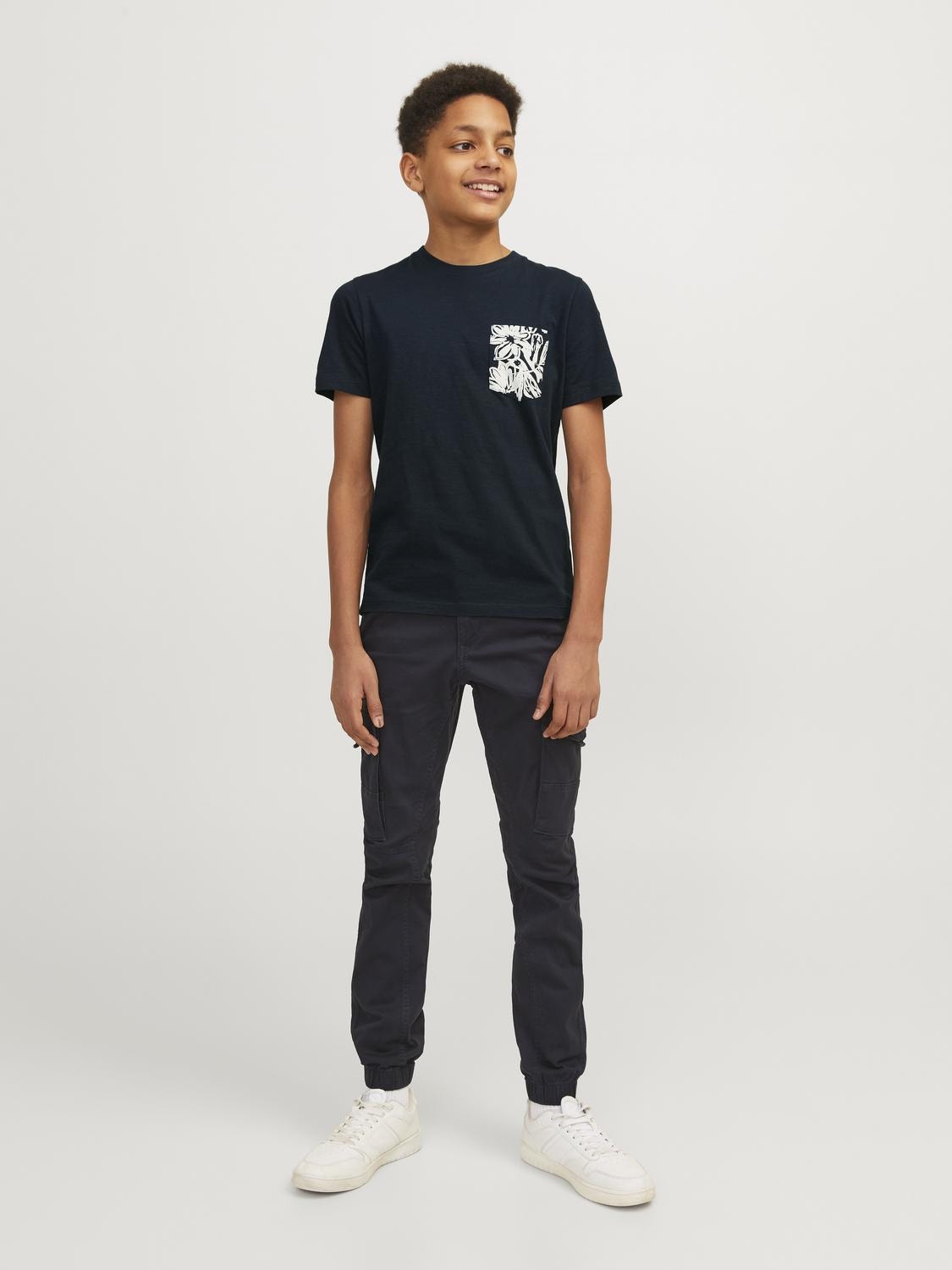 Jack & Jones T-shirt Estampar Mini -Sky Captain - 12257434