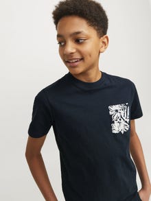 Jack & Jones Bedrukt T-shirt Mini -Sky Captain - 12257434