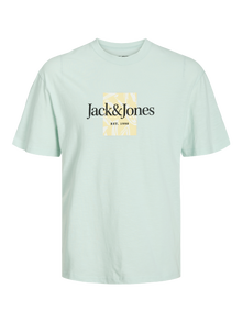 Jack & Jones Nyomott mintás Trikó Mini -Skylight - 12257435