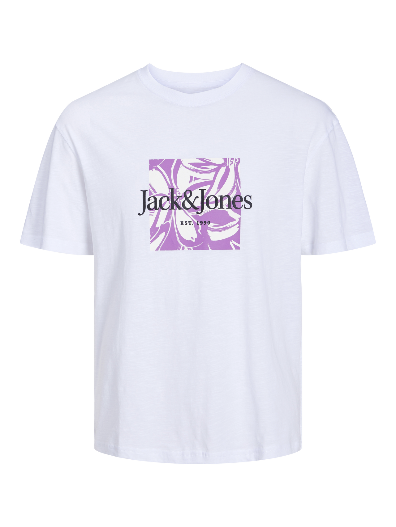 Jack & Jones Printet T-shirt Mini -Bright White - 12257435