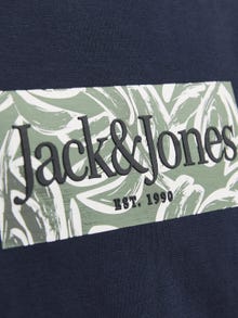 Jack & Jones Tryck T-shirt Mini -Sky Captain - 12257435