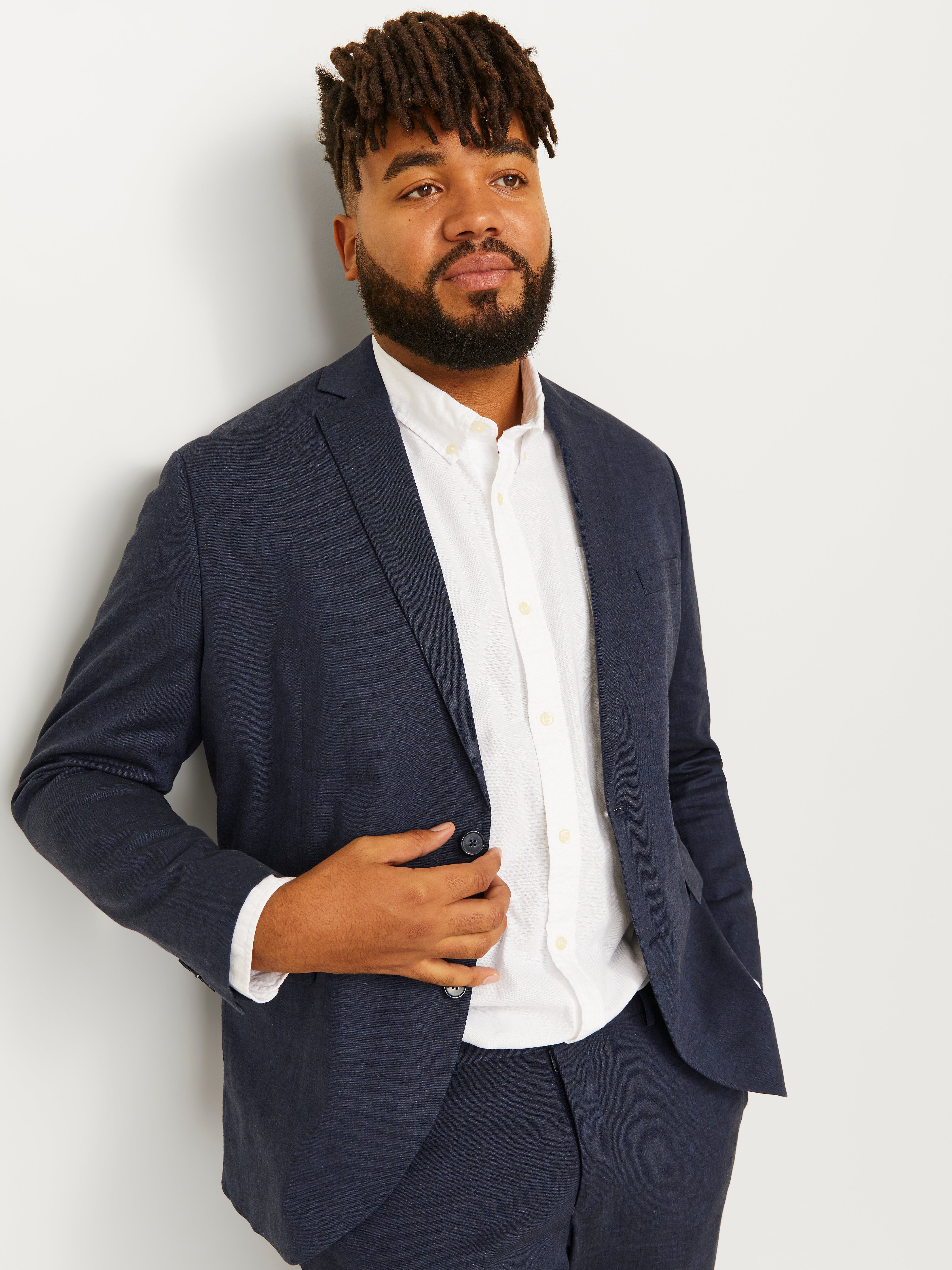 Jack & Jones Plus Size Slim Fit Suit - 12257436