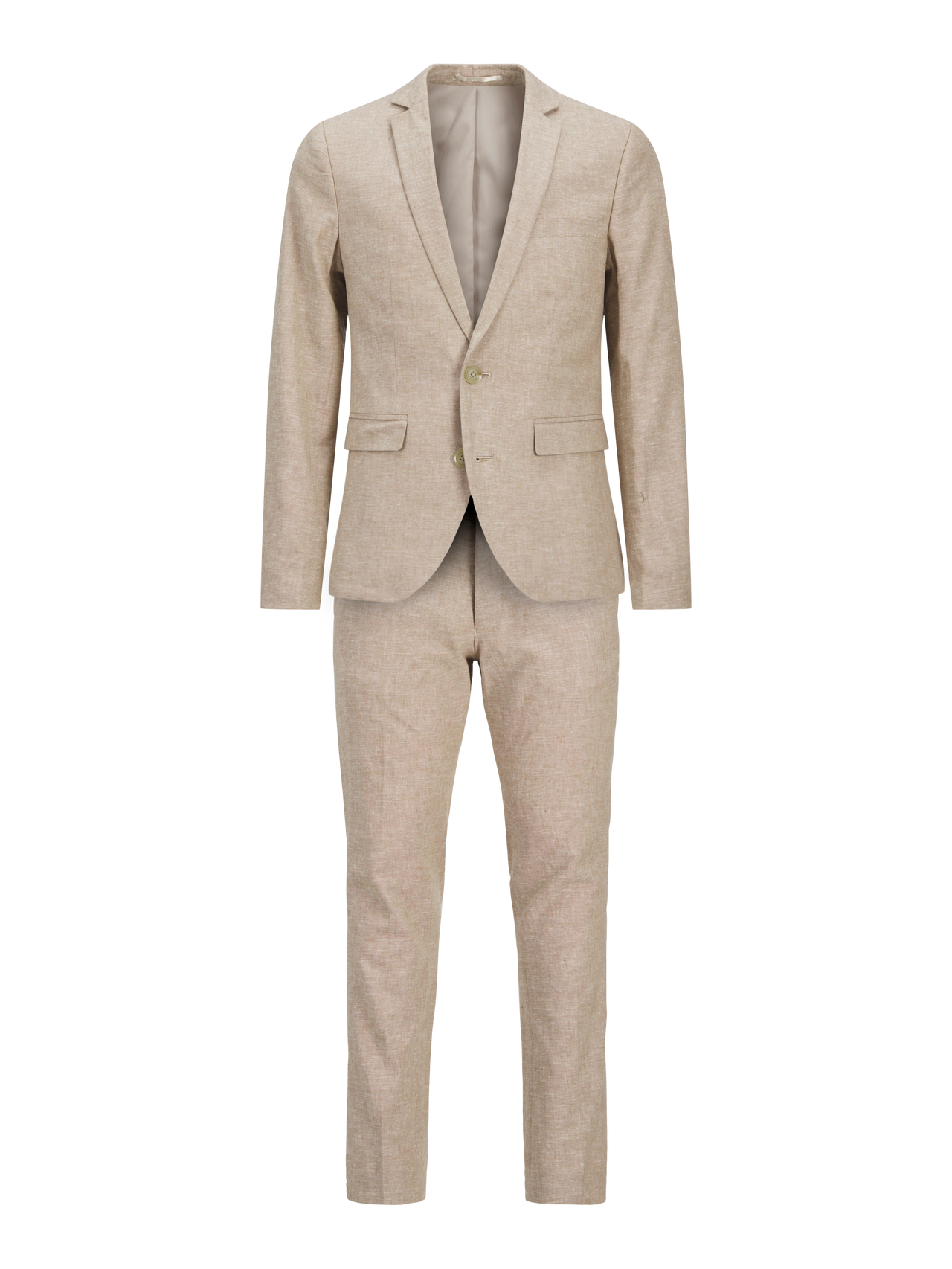Jack & Jones Plus Slim Fit Ülikond -Travertine - 12257436
