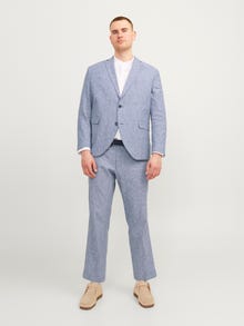 Jack & Jones Plus Size Slim Fit Kostym -Chambray Blue - 12257436