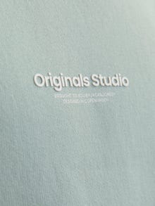 Jack & Jones Gedruckt Sweatshirt mit Rundhals Mini -Gray Mist - 12257442