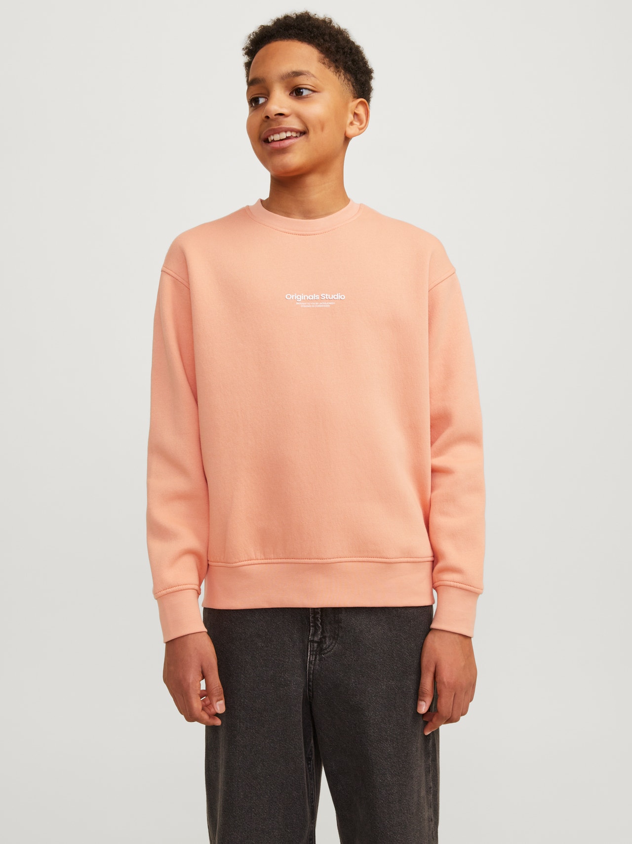 Jack & Jones Gedruckt Sweatshirt mit Rundhals Mini -Canyon Sunset - 12257442