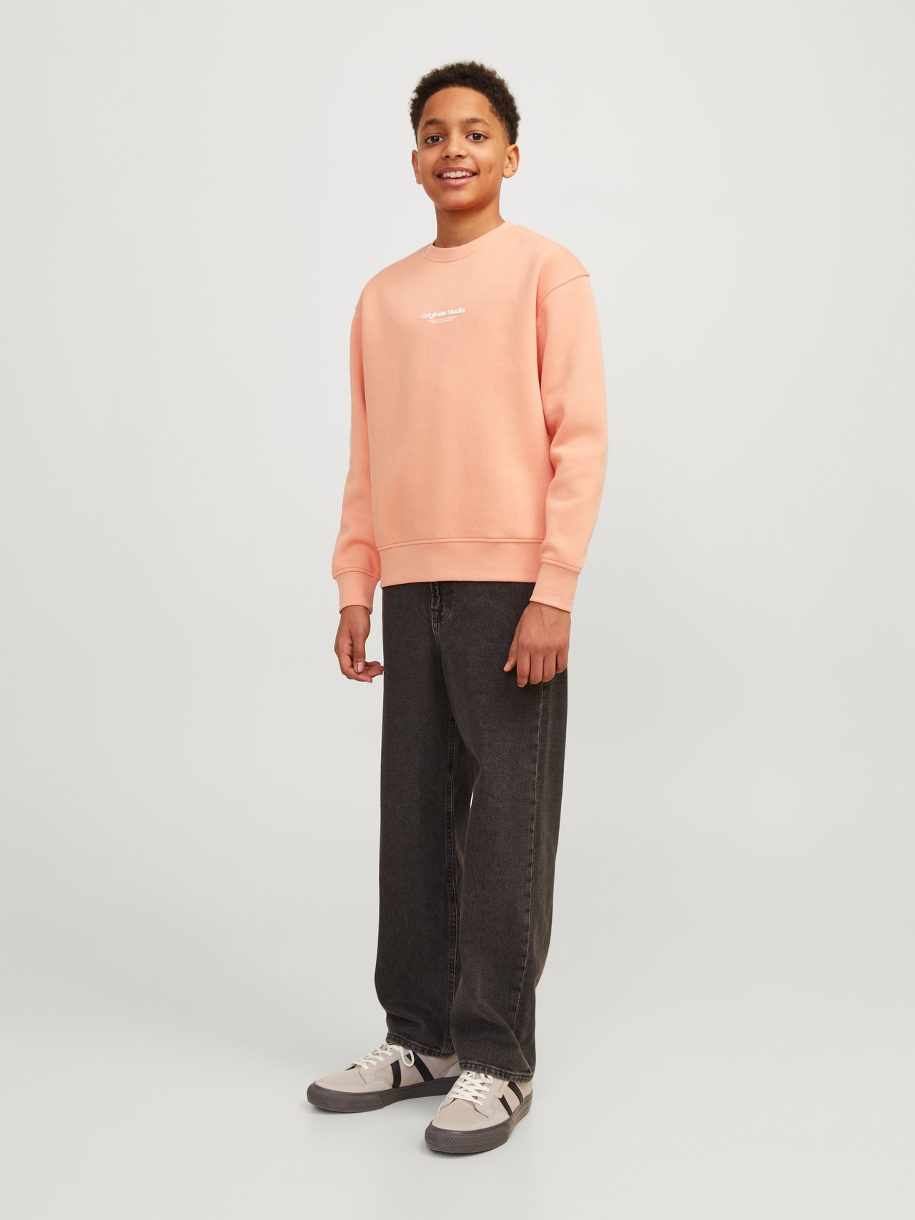 Jack & Jones Sweat à col rond Imprimé Mini -Canyon Sunset - 12257442