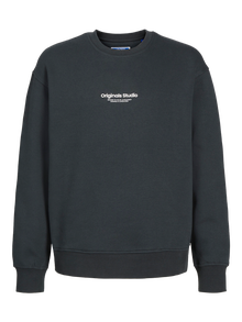 Jack & Jones Spausdintas raštas Apatinis prakaituojantis megztinis Mini -Forest River - 12257442