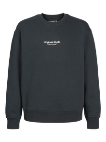 Jack & Jones Printed Crew neck Sweatshirt Mini -Forest River - 12257442