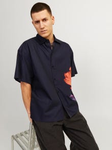 Jack & Jones Camisa Wide Fit -Navy Blazer - 12257446