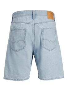 Jack & Jones Plus Size Loose Fit Casual Shorts -Blue Denim - 12257456