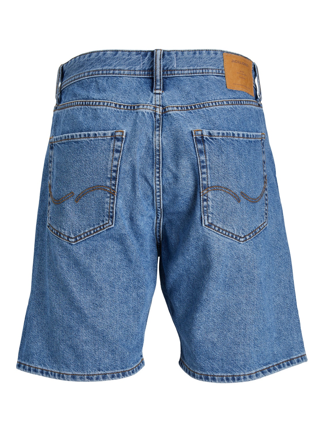 Jack & Jones Plus Size Loose Fit Avslappende Shorts -Blue Denim - 12257457