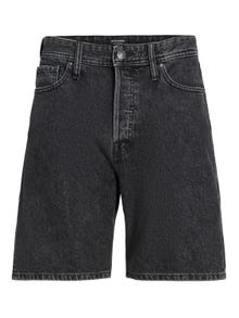 Jack & Jones Plus Size Loose Fit Casual shorts -Black Denim - 12257459