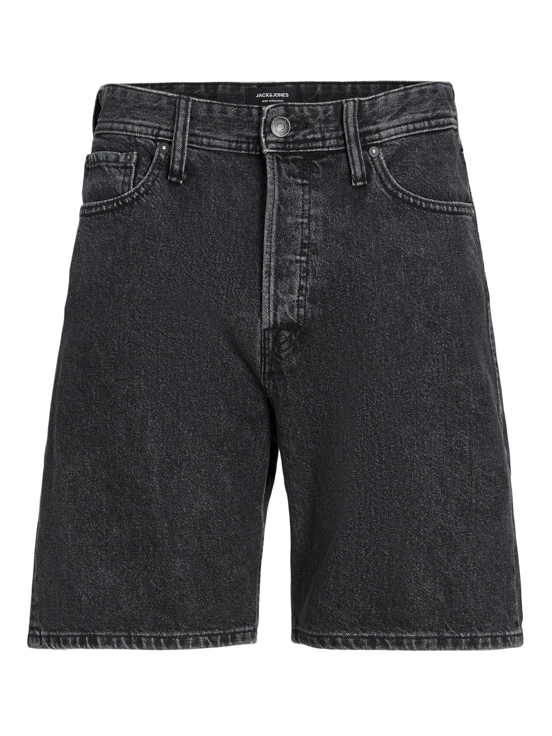 Jack & Jones Plus Size Loose Fit Shorts décontractés -Black Denim - 12257459