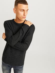 Jack & Jones Knitted pullover -Asphalt - 12257480