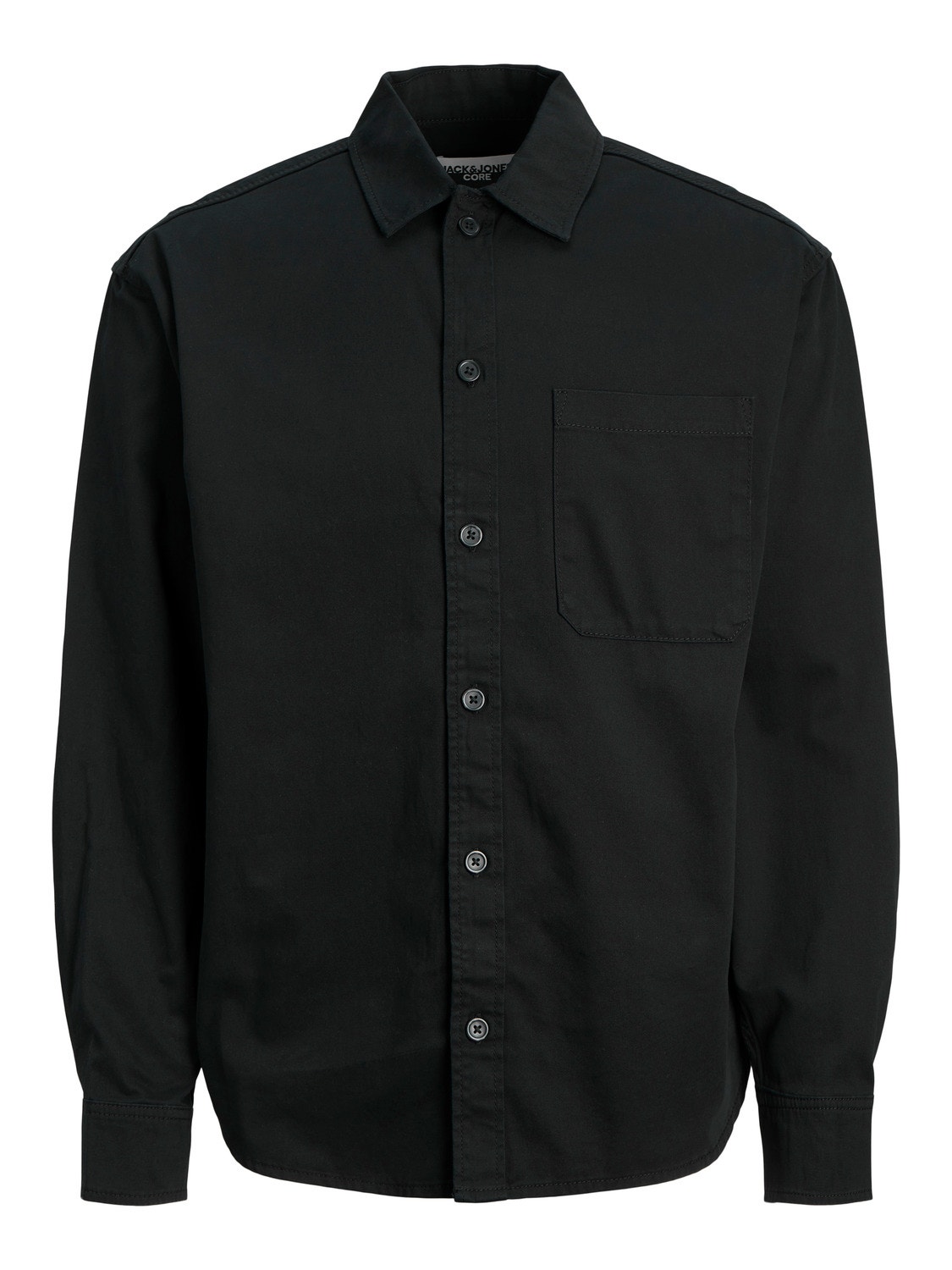 Jack & Jones Plus Size Relaxed Fit Overshirt -Black - 12257491