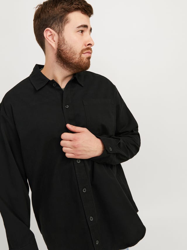 Jack & Jones Plus Size Relaxed Fit Overshirt - 12257491