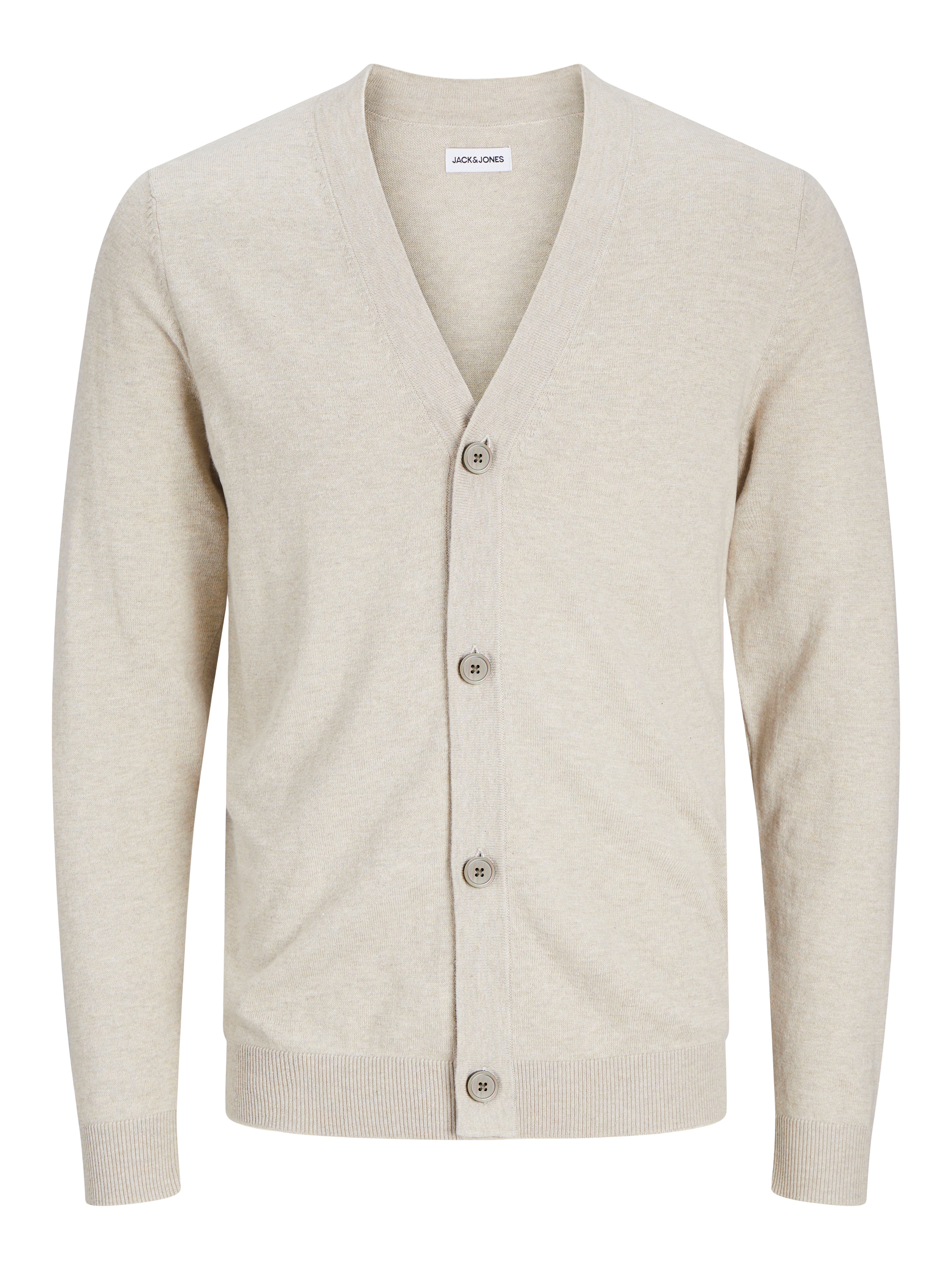 Thumbnail - Einfarbig Strickjacke