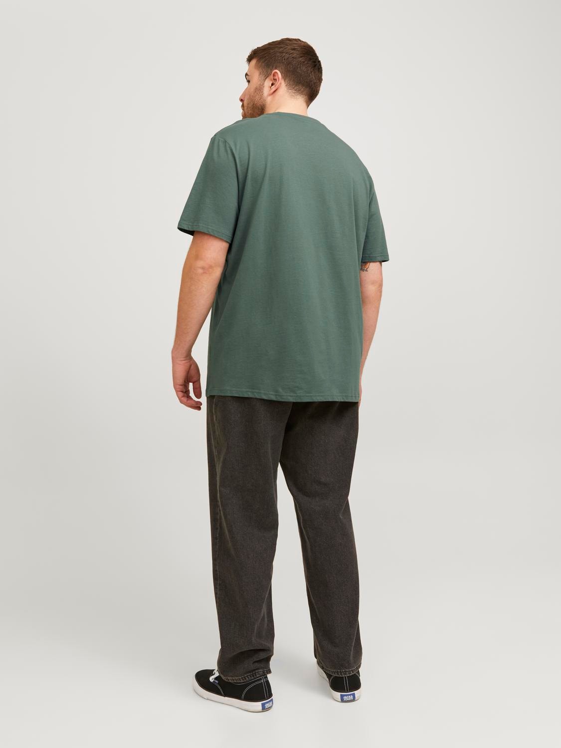 Jack & Jones Plus Size Bedrukt T-shirt -Laurel Wreath - 12257509