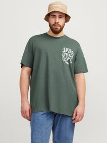 Jack & Jones Plus Size Bedrukt T-shirt -Laurel Wreath - 12257516