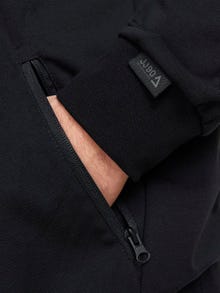 Jack & Jones Plus Size Sweat à capuche zippé Uni -Black - 12257551