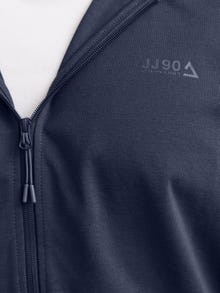 Jack & Jones Plus Size SUDADERA con cremallera Liso -India Ink - 12257551