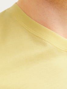 Jack & Jones Plus Size Camiseta Estampado -Italian Straw - 12257567