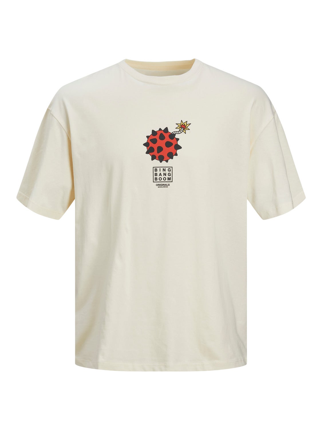 Plus Size T-shirt Imprimé - Jack & Jones - Modalova