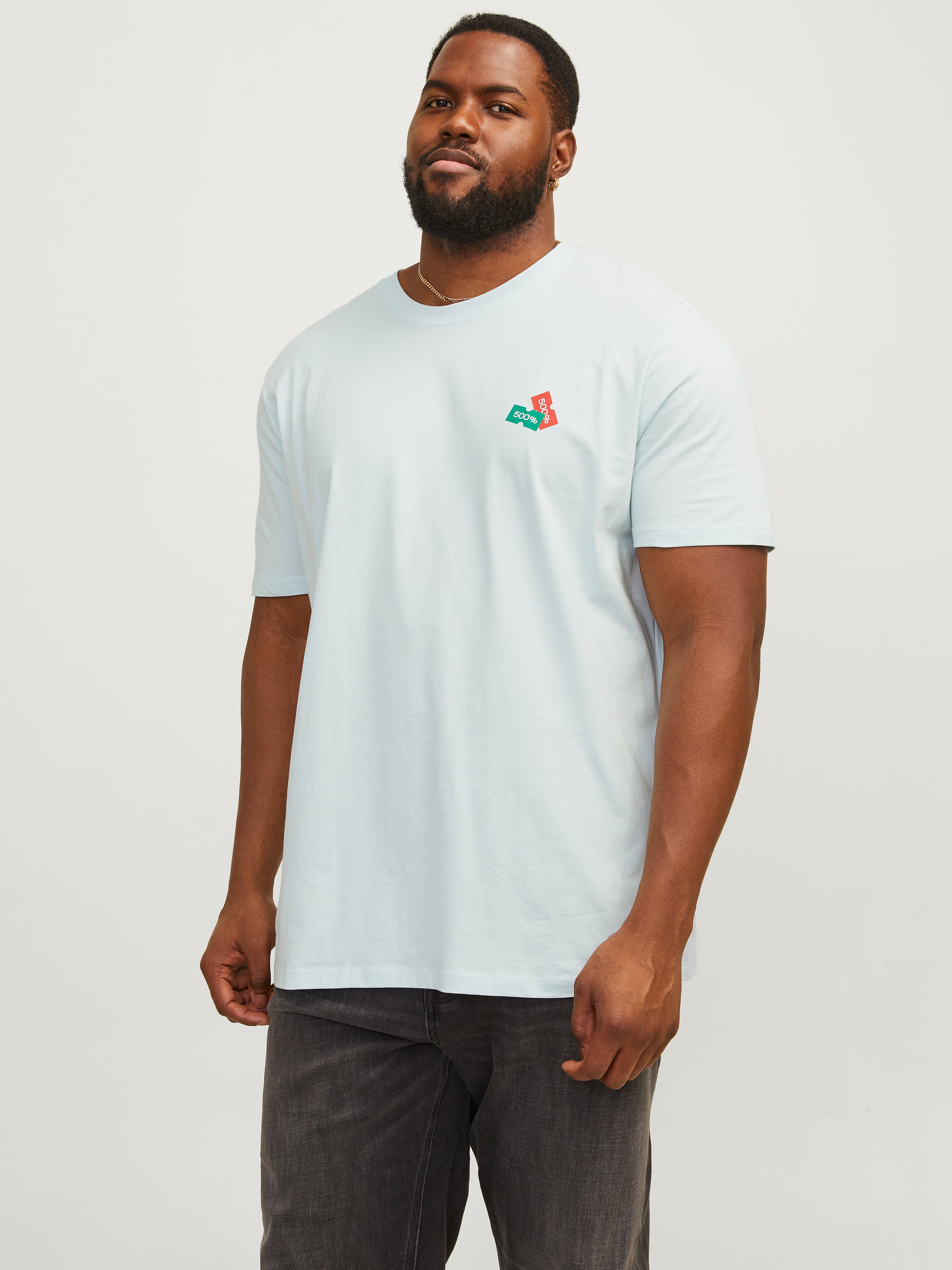 Jack & Jones Plus Size Printed T-shirt - 12257568