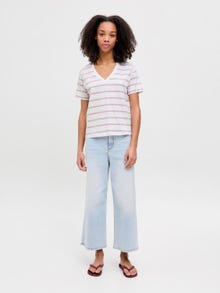 JJXX JXANNIE T-shirt -Bright White - 12257577