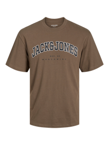 Jack & Jones Camiseta Logotipo Cuello redondo -Canteen - 12257579