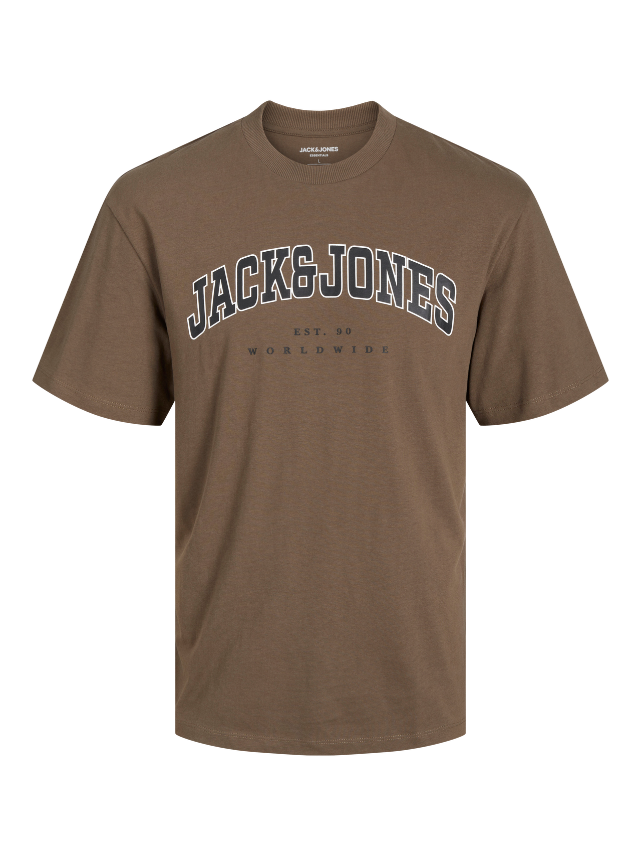 Jack & Jones Logo Crew neck T-shirt -Canteen - 12257579
