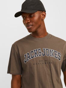 Jack & Jones Logo O-hals T-skjorte -Canteen - 12257579