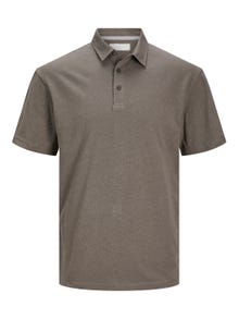 Jack & Jones Plus Size Camiseta polo Liso -Falcon - 12257595